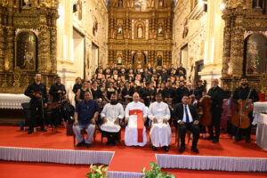 VOICES RAISED IN FAITH AND HARMONY AT THE RACHOL SEMINARY